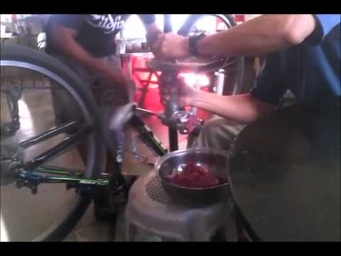 Meat Grinding mountain bike.