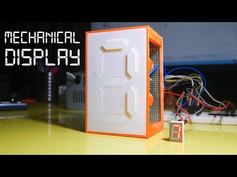 Mechanical 7 Segment Display | 3D Printed