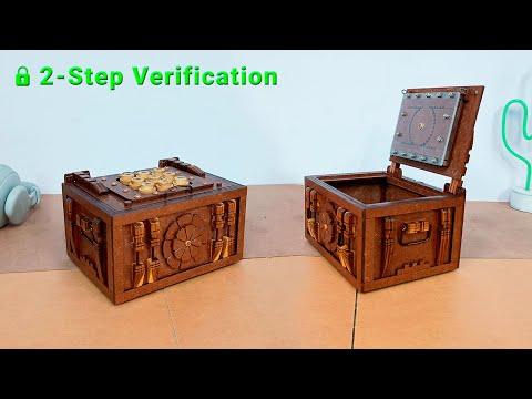 Mechanical Puzzle Box with 2 step Verification | Secret Box | Trick Box