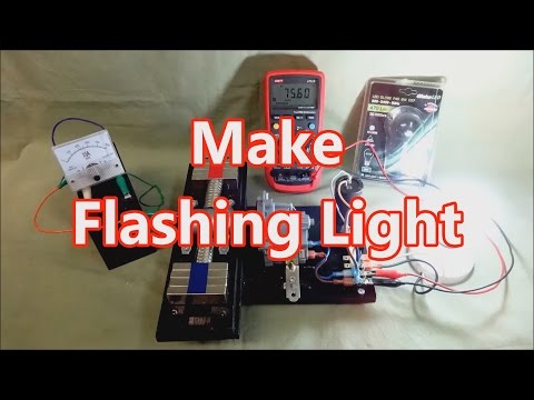 Mechanical Strobe LED Light DIY