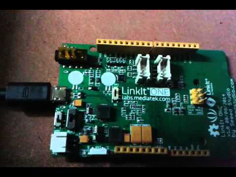 Mediatek Linkit one Check Com port on startup