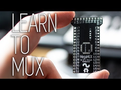 MegaMUX - 32 Channel Multiplexer Board and Tutorial