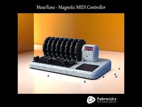 MesoTune - Magnetic MIDI Controller