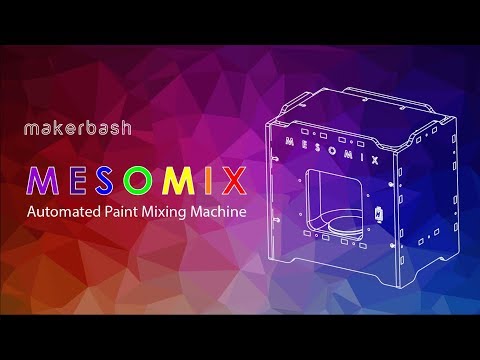 Mesomix - An Automated Paint Mixing Machine