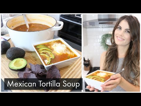 Mexican Chicken Tortilla Soup | Easy and Simple Recipe