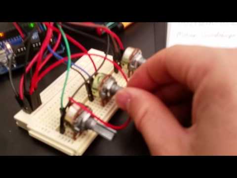 Mezclador de colores con Processing y Arduino