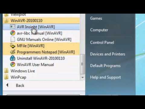 Microcontrollers - A Beginner's Guide - AVR (WinAVR) Programming Environment WinAVR Install