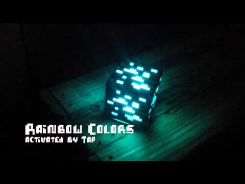 Minecraft Rainbow Ore Lamp