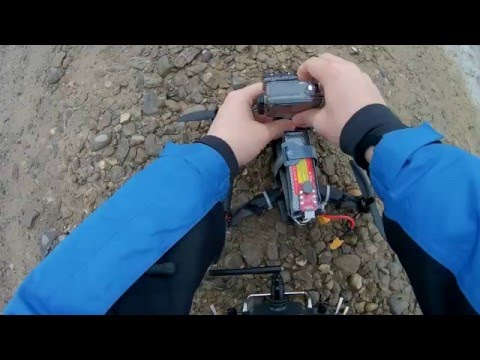 Mini 250 Class FPV Quad Maiden Flight w/ Git2, Thick Fog and Crashes