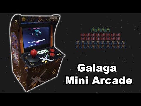 Mini Arcade Machine - Galaga (How to Make it with an Arcadie)