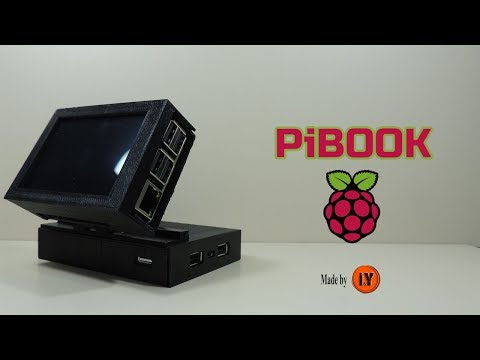 Mini Computer with Raspberry Pi 3 | PiBOOK