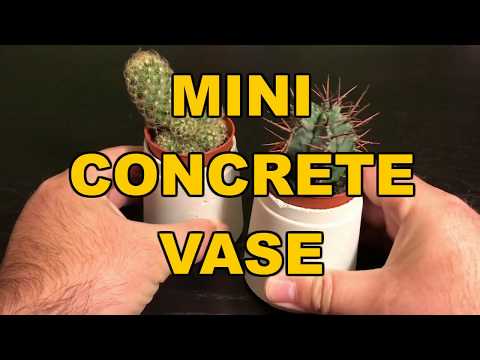 Mini Concrete Vase