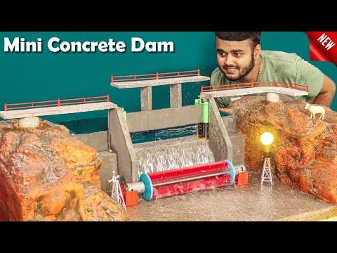 Mini Dam Construction | Hydroelectric Dam