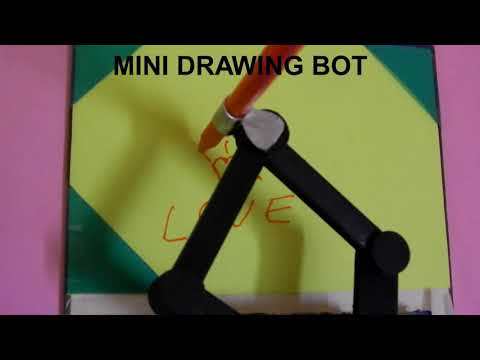 Mini Drawing Bot - Android to Arduino Draw2