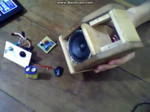 Mini Guitar Amplifier - DIY