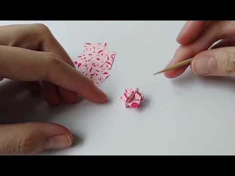 Mini Origami Stars - Peque&amp;ntilde;as Estrellas de Origami