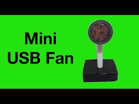 Mini USB Fan | Homemade