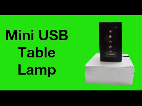 Mini USB Lamp | Homemade