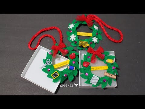 Mini Wreath Christmas gift DIY