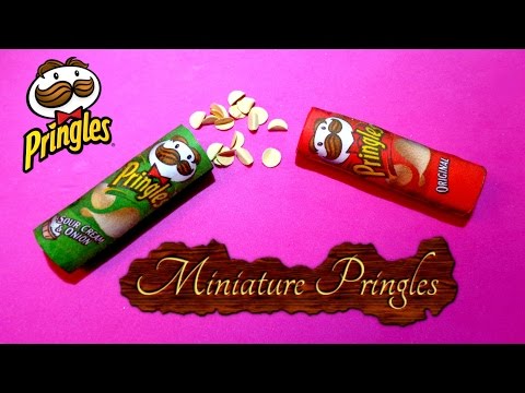 Miniature Pringles - DIY LPS Crafts &amp;amp; Doll Crafts