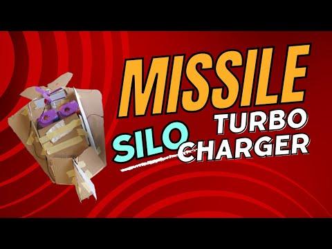 Missile silo Turbo charged 3d print/Cardboard Jet (short intro)