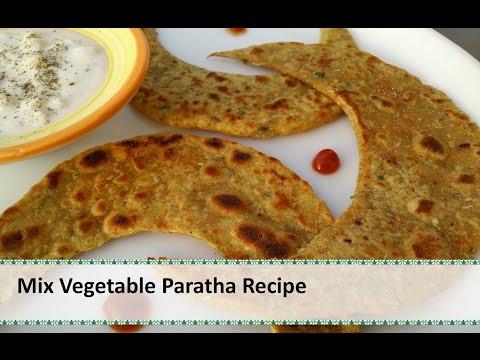 Mix vegetable paratha | Power pack paratha | Breakfast Recipe by Healthy Kadai