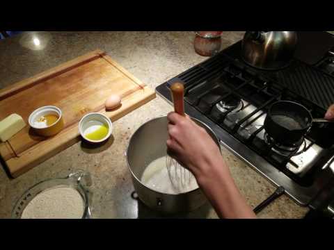 Mixing bread