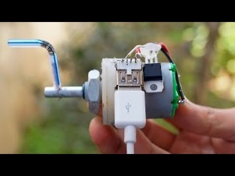 Mobile Charger Using DC Motor and Drill Machine