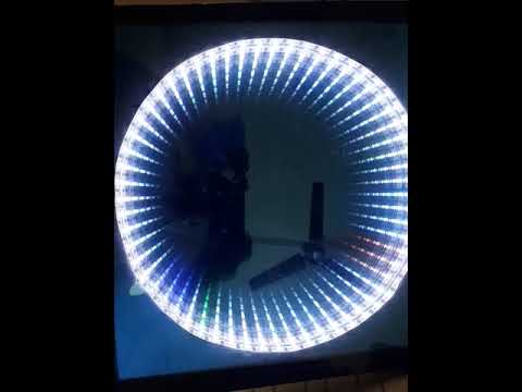 Mode1 - Inifinity Mirror Clock with Mobile App to change color