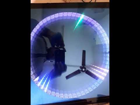 Mode3 - Inifinity Mirror Clock with Mobile App to change color