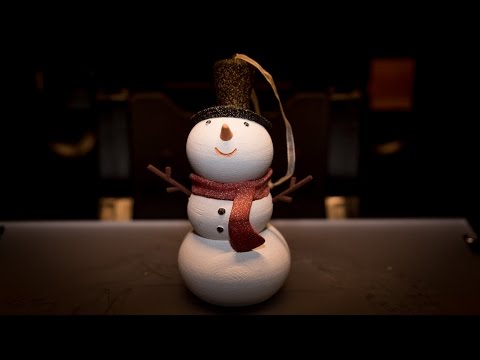 Model a Snowman Ornament in Fusion 360