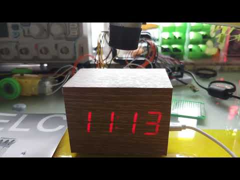 Modern LED Clock demo