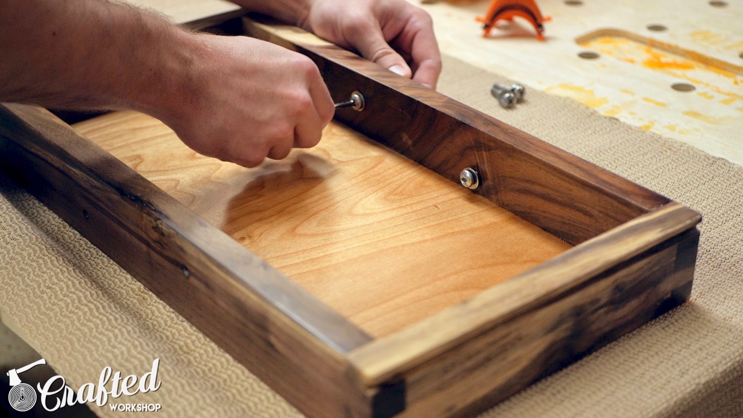 Modern Live Edge Waterfall Coffee Table | How To Build - Woodworking - 20.jpg