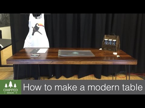 Modern Table || How To