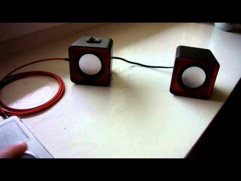 Modified USB to Battery Powered Speakers