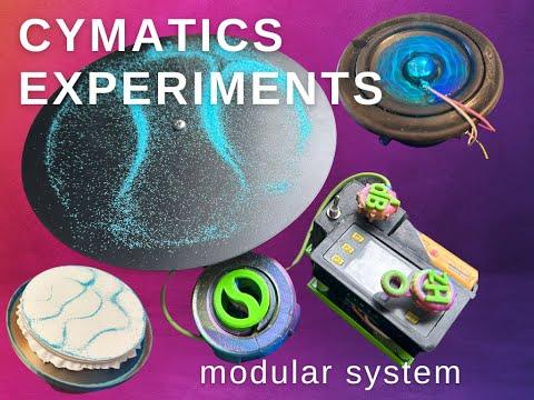 Modular Cymatics Experiments Rig (intro)