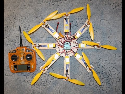 Modular Multicopter, Quads, Hex, Oct, Y4, Y6, OCT X4, up to 16 motors!