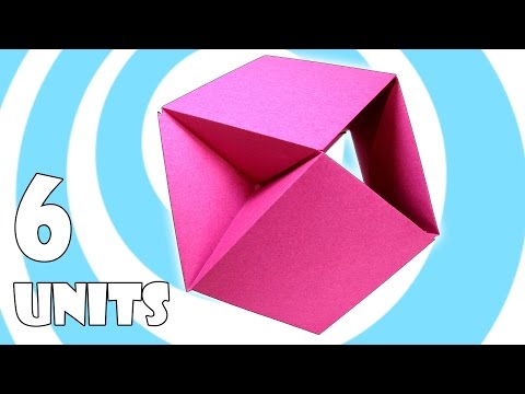 Modular Origami Ball Tutorial (6 Units) (Tomoko Fuse)