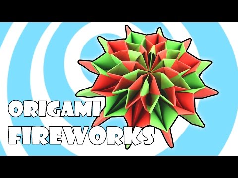 Modular Origami Fireworks Instructions (Yami Yamauchi)