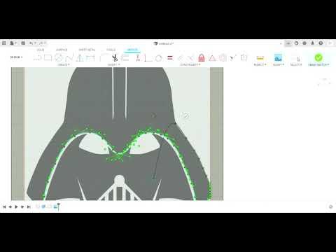 Molde de Star Wars Autodesk Fusion 360 (PARTE 1)