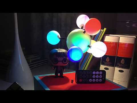 Molecular Shape LED Lamp