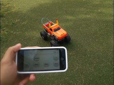 Monster Truck powered by Raspberry Pi