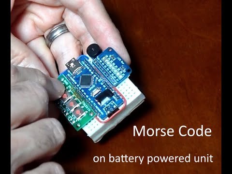 Morse Code Trainer demo 1