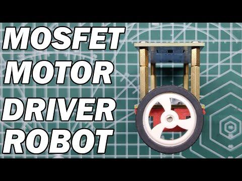 Mosfet Motor Driver based Mini Robot