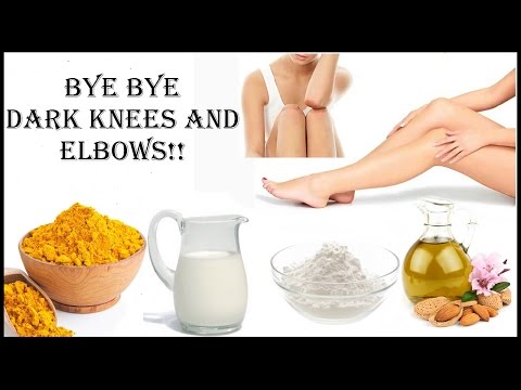 Most effective tip to get rid of dark knees and elbows naturally in a week Skin care tips video