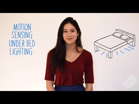 Motion Sensing Under Bed Lighting