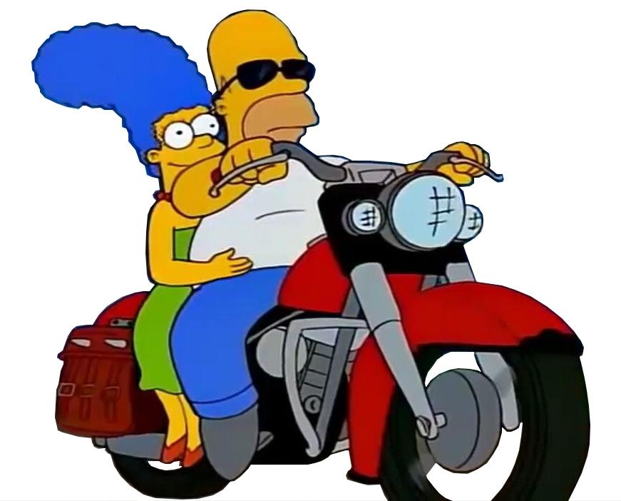 Moto Homer et Marge Detoure.jpg