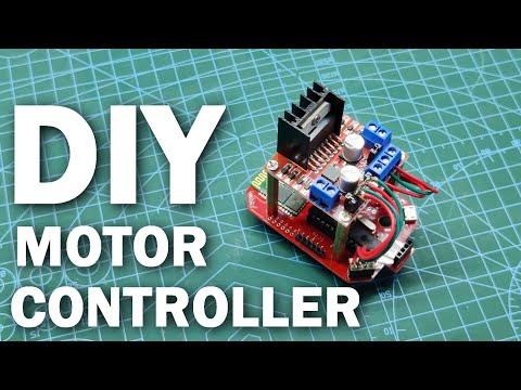 Motor Controller using Atmega328PU