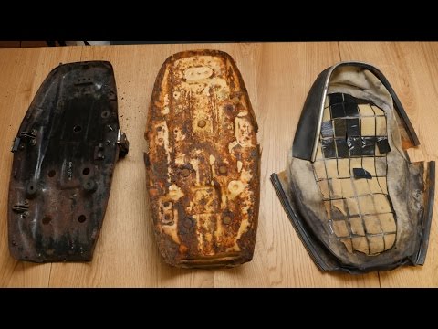 Motorcycle Seat pt. 1: Teardown // Becky Stern