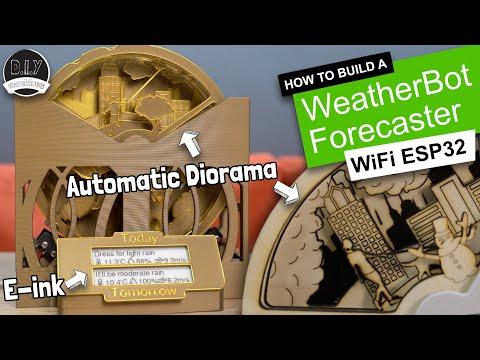 Motorised Weather Machine - WeatherBot | 3D Printable, ESP32 &amp;amp; OpenWeatherMap